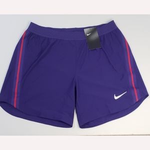 Nike Women's Purple Running Athletic Shorts Size L